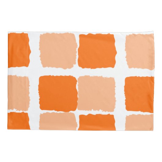 Kussen Hoesje Sinaasappel Abstract Kussensloop (Achterkant)