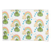 Kussen Hoesje Snake Regenboog Kussensloop (Voorkant)