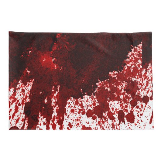 Kussen Hoesjes Blood Splatter Vampier Gotische Hor Kussensloop (Achterkant-Rechts)