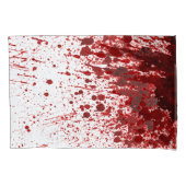 Kussen Hoesjes Blood Splatter Vampier Gotische Hor Kussensloop (Voorkant-Links)