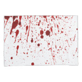 Kussen Hoesjes Blood Splatter Vampier Gotische Hor Kussensloop (Voorkant-Rechts)