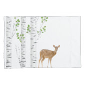 Kussen Hoesjes Herten Doe Buck Bos Bos Bos Jacht Kussensloop (Voorkant-Rechts)