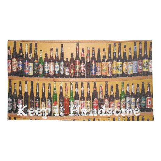 Kussen Hoesjes Houd het Knap Bier Kussensloop (Achterkant)