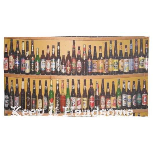 Kussen Hoesjes Houd het Knap Bier Kussensloop (Voorkant)