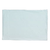 Kussen Hoesjes Tropische Bloem op Blue Ombre Kussensloop (Achterkant-Links)