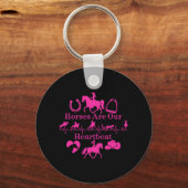 Kussen 'Hot To Trot' Sleutelhanger (Voorkant)