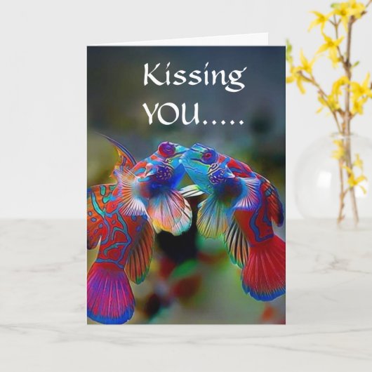 ***KUSSEN*** IS MIJN FAVORIETE DING OM TE DOEN KAART (Gele Bloem)