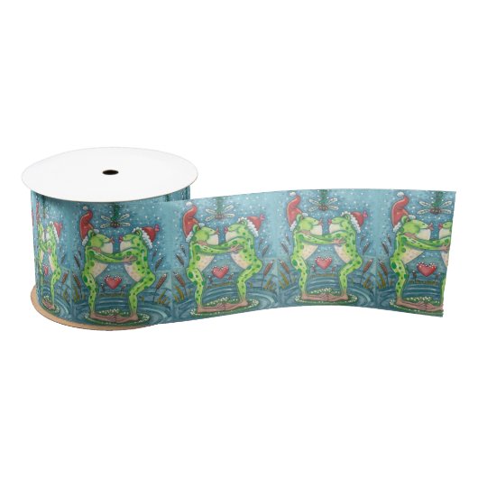 KUSSEN KIKKER MISTLETOE, KERST GIFTWRAP LINT (Spoel)