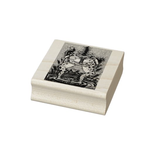 KUSSEN KIKKERS, KERSTMIS MISTLETOE RUBBER STEMPEL (Stempel)