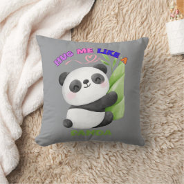 Kussen – Knuffel me als een panda