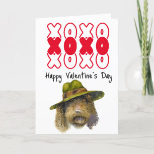 Kussen & Knuffels Valentijn van de hond Feestdagen Kaart