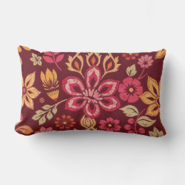 Kussen met batikpatroon