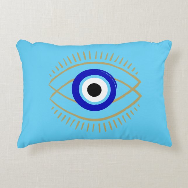 Kussen met Boze Oog (Voorkant)