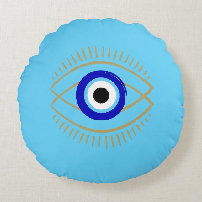 Kussen met Boze Oog (Voorkant)