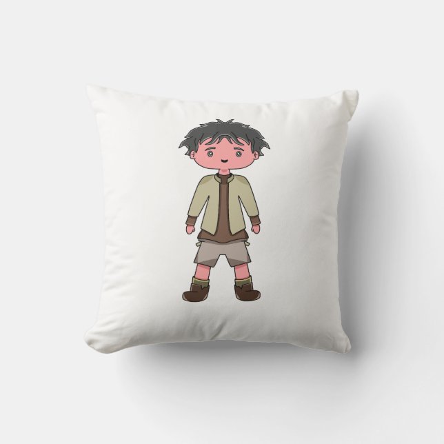 kussen met cartoon  (Voorkant)