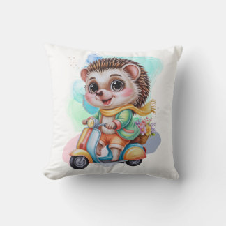 Kussen met cartoon-personage voor kinderkamer