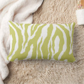 Kussen met elke kleur en zebraprint in wit (Deken)