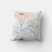 kussen met gestileerde planten (Voorkant)