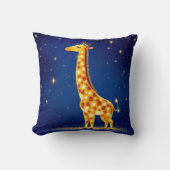 Kussen met giraffe-droomlandschap (Voorkant)