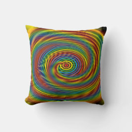Kussen met kosmische werveling