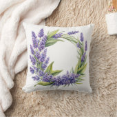 Kussen met lavendelkrans (Deken)