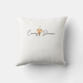 Kussen met leuk kind Voeg een topping toe Addie Cr (Achterkant)