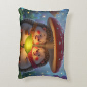 Kussen met Malse Egel en Paddenstoel (Achterkant (Verticaal))