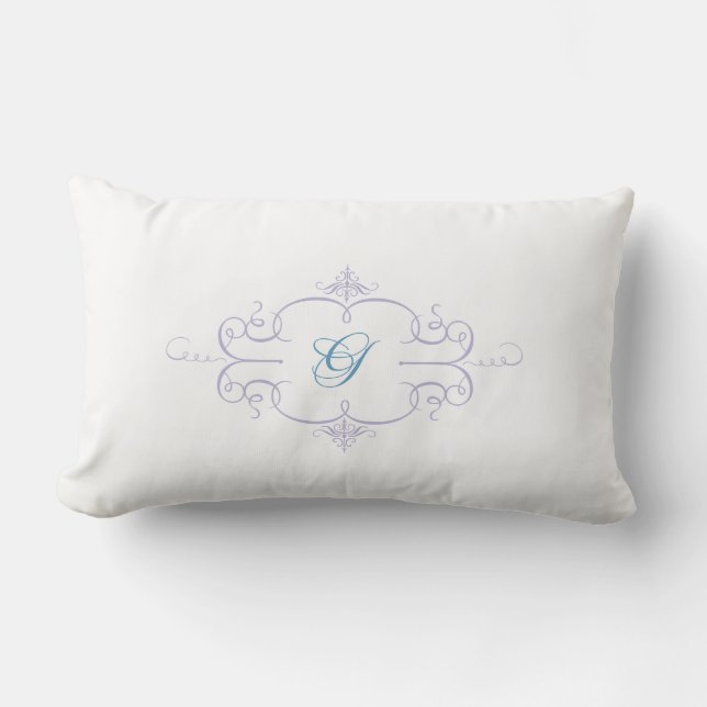 Kussen met monogram Letter G (Voorkant)