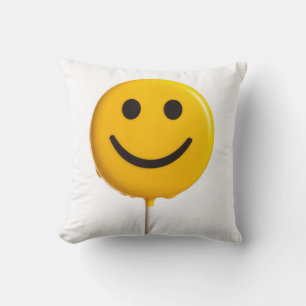 kussen met smileygezicht