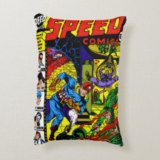 Kussen met SPEED Comics uit de jaren 40