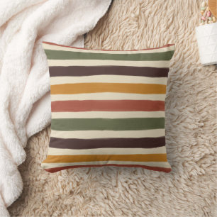 Kussen met vintage strepen