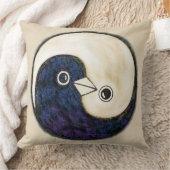 Kussen met YinYang Peace Doves (Deken)