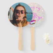 Kussen Mijn "jaren '30" Afscheid gepersonaliseerd Handwaaier