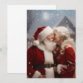 Kussen Mr en Mrs Sinterklaas Kaart (Voorkant / Achterkant)