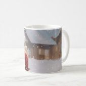 Kussen Mr en Mrs Sinterklaas Koffiemok (Voorkant rechts)