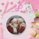 Kussen Mr en Mrs Sinterklaas Papieren Bordje (Feest)