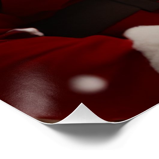 Kussen Mr en Mrs Sinterklaas Perfect Poster (Hoek)