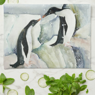 Kussen Pinguïn Vriendschap Keuken Theedoek