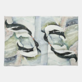 Kussen Pinguïn Vriendschap Keuken Theedoek (Horizontaal)