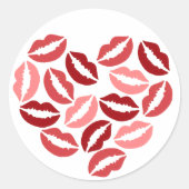 Kussen Ronde Sticker (Voorkant)
