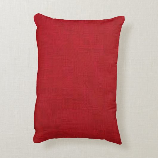 Kussen “Rood vrolijk kerstfeest” (Achterkant (Verticaal))