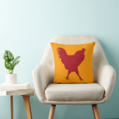 Kussen Rooster Leuke en Kleurrijke (Stoel)