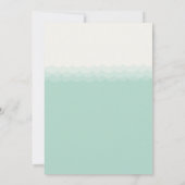 Kussen Seahorses Liefde Harten Strand Zomer Bruilo Kaart (Achterkant)