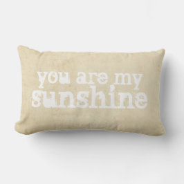Kussen Shabby Chic Je bent mijn Sunshine Quote