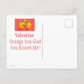 Kussen Sinaasappels Valentijn Briefkaart (Achterkant)