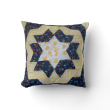 Kussen - Star Quilt patroon