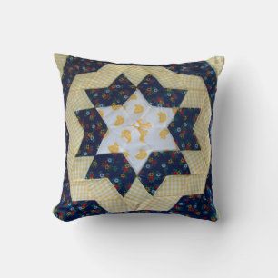 Kussen - Star Quilt patroon