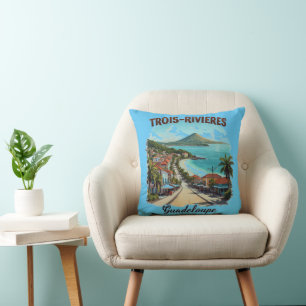 Kussen Trois-Rivières Guadeloupe Pillow