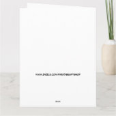 KUSSEN TROUWDAJ FELICITATIEKAARTEN KAART (Achterkant)