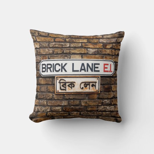 Kussen van Brick Lane (Voorkant)